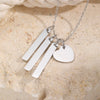Wholesale Jewelry Stainless Steel Geometric Rose Gold Plated Long Necklace For Women