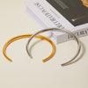Wholesale Jewelry Stainless Steel Geometric Simple Smooth Collar Trend