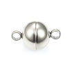 Wholesale Jewelry Stainless Steel Geometric Spherical Magnet Buckle For Necklace Bracelet Eardrop