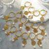 Wholesale Jewelry Stainless Steel Geometric Star Shape Electroplating Tassel Earrings For Women
