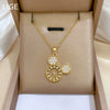 Wholesale Jewelry Stainless Steel Geometric Style Cat Pendant Necklace Unisex