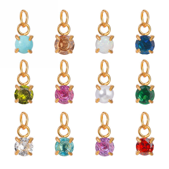 Wholesale Jewelry Stainless Steel Geometric Style Electroplated