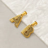Wholesale Jewelry Stainless Steel Gold Plated English Letter Pendant Necklace