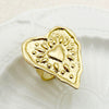 Wholesale Jewelry Stainless Steel Gold Plated Heartshaped Ring For Women