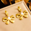 Wholesale Jewelry Stainless Steel Gold Plated Retro Woven Chain With Butterfly Dragonfly Insect Pattern For Women