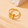 Wholesale Jewelry Stainless Steel Goldplated Butterfly Insect Pattern Simple Style Accessories Set For Women