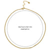 Wholesale Jewelry Stainless Steel Goldplated Geometric Star Snake Bone Chain Necklace For Women