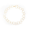 Wholesale Jewelry Stainless Steel Heart Pattern Electroplated Necklace