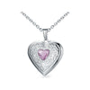 Wholesale Jewelry Stainless Steel Heart Shape Electroplated Pendant Necklace For Women
