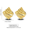 Wholesale Jewelry Stainless Steel Heartshaped Flower Geometric Earrings With Stamping