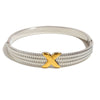Wholesale Jewelry Stainless Steel 18K Gold Plated Geometric Bracelet For Women