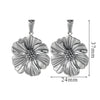 Wholesale Jewelry Stainless Steel 18K Goldplated Creative Flower Pendant Necklace