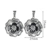 Wholesale Jewelry Stainless Steel 18K Goldplated Creative Flower Pendant Necklace