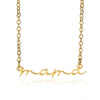 Wholesale Jewelry Stainless Steel Letter Handpainted Snake Bone Chain Necklace