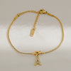 Wholesale Jewelry Stainless Steel Letter Pendant Love Knot Bracelet Electroplating For Women