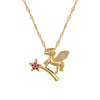 Wholesale Jewelry Stainless Steel Magic Wand Pegasus Necklace Unisex Geometric Style