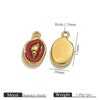 Wholesale Jewelry Stainless Steel Marine Series Pendant With Mermaid Shell And Sea Star Design Electroplated