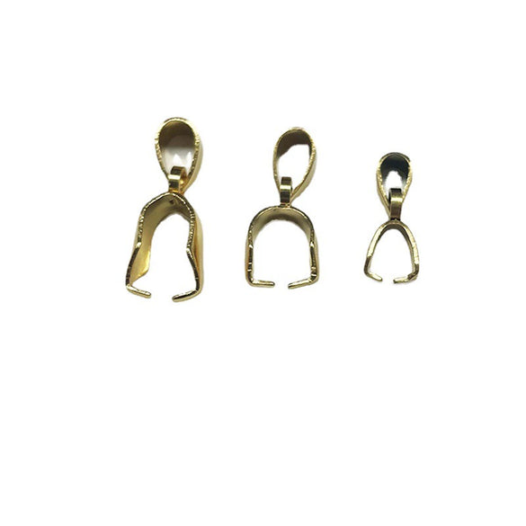 Wholesale Jewelry Stainless Steel Melon Seed Buckle Electroplated Allmatch Pendant Buckle