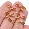 Wholesale Jewelry Stainless Steel Melon Seed Buckle Electroplated Allmatch Pendant Buckle