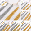 Wholesale Jewelry Stainless Steel O Word Chain Original Design Geometric Electroplating Diy Christmas Accessories Making Materials