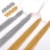 Wholesale Jewelry Stainless Steel O Word Chain Original Design Geometric Electroplating Diy Christmas Accessories Making Materials