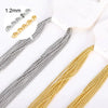 Wholesale Jewelry Stainless Steel O Word Chain Original Design Geometric Electroplating Diy Christmas Accessories Making Materials