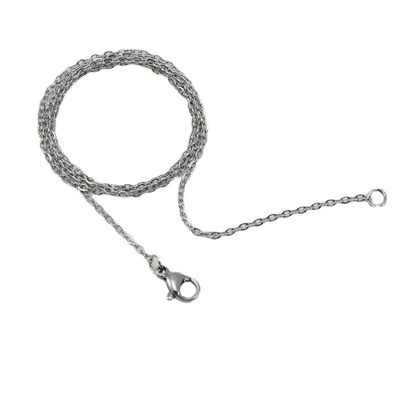 Wholesale Jewelry Stainless Steel Ochain Fashion Geometric Hirback Electroplated For Women