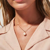 Wholesale Jewelry Stainless Steel Pearl Pendant Necklace 18K Gold Plated For Women