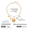 Wholesale Jewelry Stainless Steel Pearl Sunflower Necklace Electroplated
