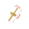 Wholesale Jewelry Stainless Steel Pendant With Totem Pattern And Real Gold Plating