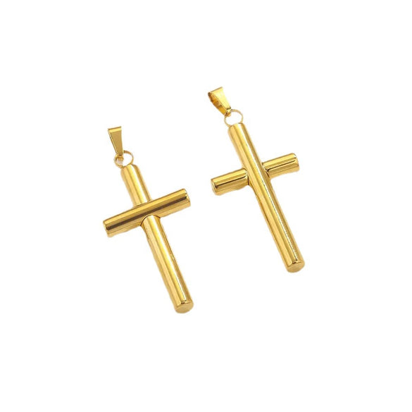 Wholesale Jewelry Stainless Steel Pendant With Totem Pattern And Real Gold Plating