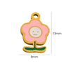 Wholesale Jewelry Stainless Steel Plant Flowers Oil Drop Pendant