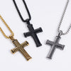 Wholesale Jewelry Stainless Steel Retro Style Doll Pattern Electroplated Unisex Necklace