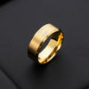 Wholesale Jewelry Stainless Steel Ring With Geometric Pattern Laser Marking And Electroplating For Men And Women