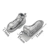 Wholesale Jewelry Stainless Steel Shoe Hook Pendant Ocean Life Pattern Electroplating Trendy Diy Accessories