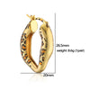 Wholesale Jewelry Stainless Steel Snake Bone Chain And Snake Pattern Earrings For Women With Electroplating Treatment And Personality Style