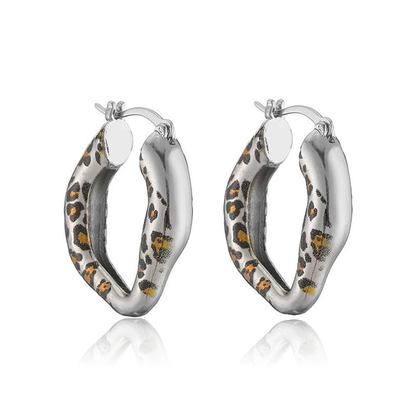 Wholesale Jewelry Stainless Steel Snake Bone Chain And Snake Pattern Earrings For Women With Electroplating Treatment And Personality Style