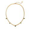 Wholesale Jewelry Stainless Steel Snake Bone Chain Set With Round Zircon Geometric Style For Women