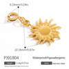 Wholesale Jewelry Stainless Steel Star Heart Love Polygon Electroplated Women's