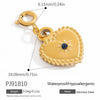 Wholesale Jewelry Stainless Steel Star Heart Love Polygon Electroplated Women's