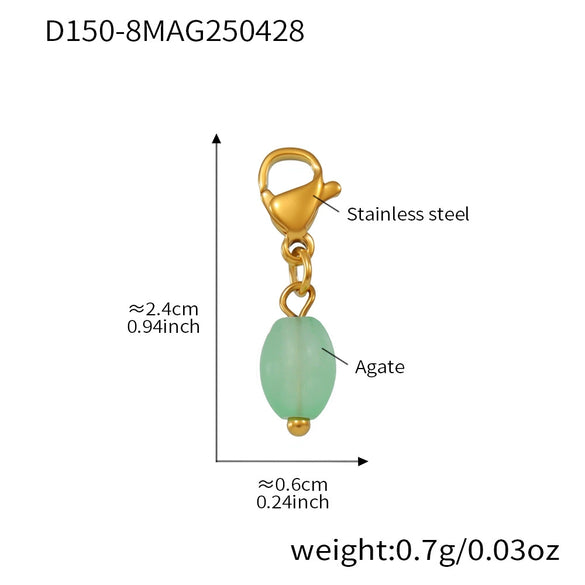 Wholesale Jewelry 316L Stainless Steel 316L Stainless Steel Geometric Style Electroplating Multielement Necklace For Women