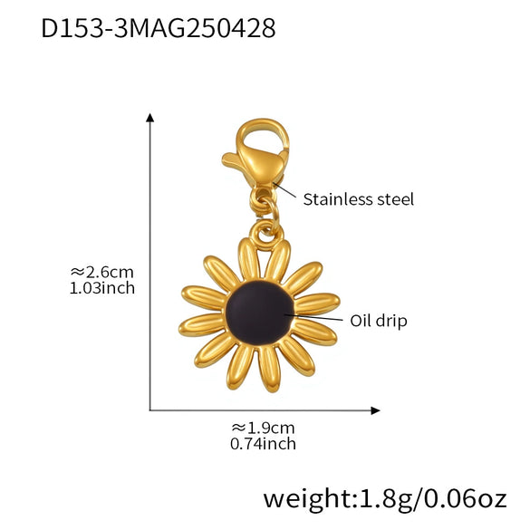Wholesale Jewelry 316L Stainless Steel 316L Stainless Steel Geometric Style Electroplating Multielement Necklace For Women