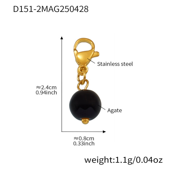 Wholesale Jewelry 316L Stainless Steel 316L Stainless Steel Geometric Style Electroplating Multielement Necklace For Women
