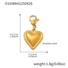 Wholesale Jewelry 316L Stainless Steel 316L Stainless Steel Geometric Style Electroplating Multielement Necklace For Women