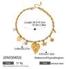 Wholesale Jewelry Stainless Steel Titanium Steel Pendant Necklace With Diamond Pearl Transparent Gravel Geometric Electroplating Design For Women