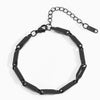 Wholesale Jewelry Stainless Steel Unisex Bracelet With Geometric Rhombus Elements And Electroplating Treatment
