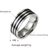 Wholesale Jewelry Stainless Steel Unisex Oil Dripping Geometric Ring