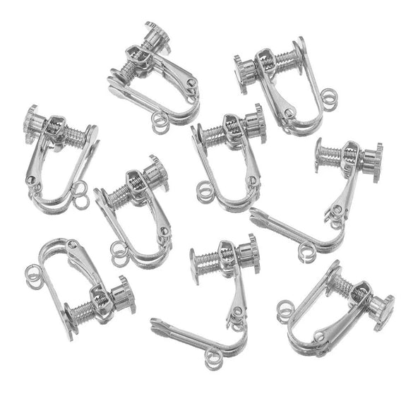 Wholesale Jewelry Stainless Steel Ushaped Electroplated Ear Clips For Women And Unisex