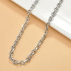 Wholesale Jewelry Stainless Steel Y2k Chain Electroplated Bracelet Necklace Accessories