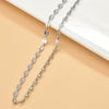 Wholesale Jewelry Stainless Steel Y2k Chain Electroplated Bracelet Necklace Accessories